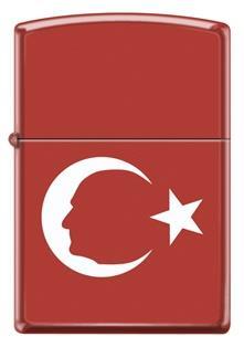 ZİPPO ATATURK TURKEY FLAG ÇAKMAK 233-055165 (2-2)