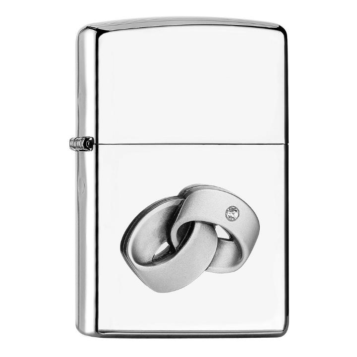 Zippo 2006518 PL 28378 Weddıng Rıngs Emblem Çakmak