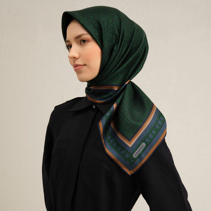 Armine E25YA9301D02 80 Dj Saf İpek Eşarp 9301D (T)