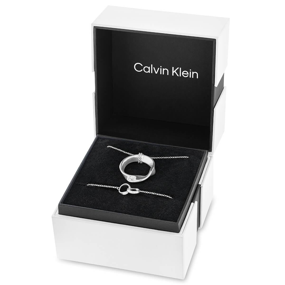 Calvin Klein  CKJ35700013 Kolye ve Bileklik Seti