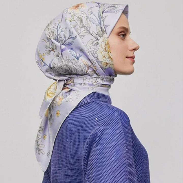 Armine E25YA9347D02 82 Dj Saf İpek Eşarp 9347D (T)