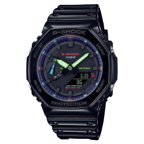 Casio GA-2100RGB-1ADR Erkek Kol Saati