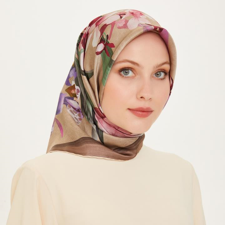 Armine E24KA9215D0235 Dj Saf İpek Eşarp 9215D (T)