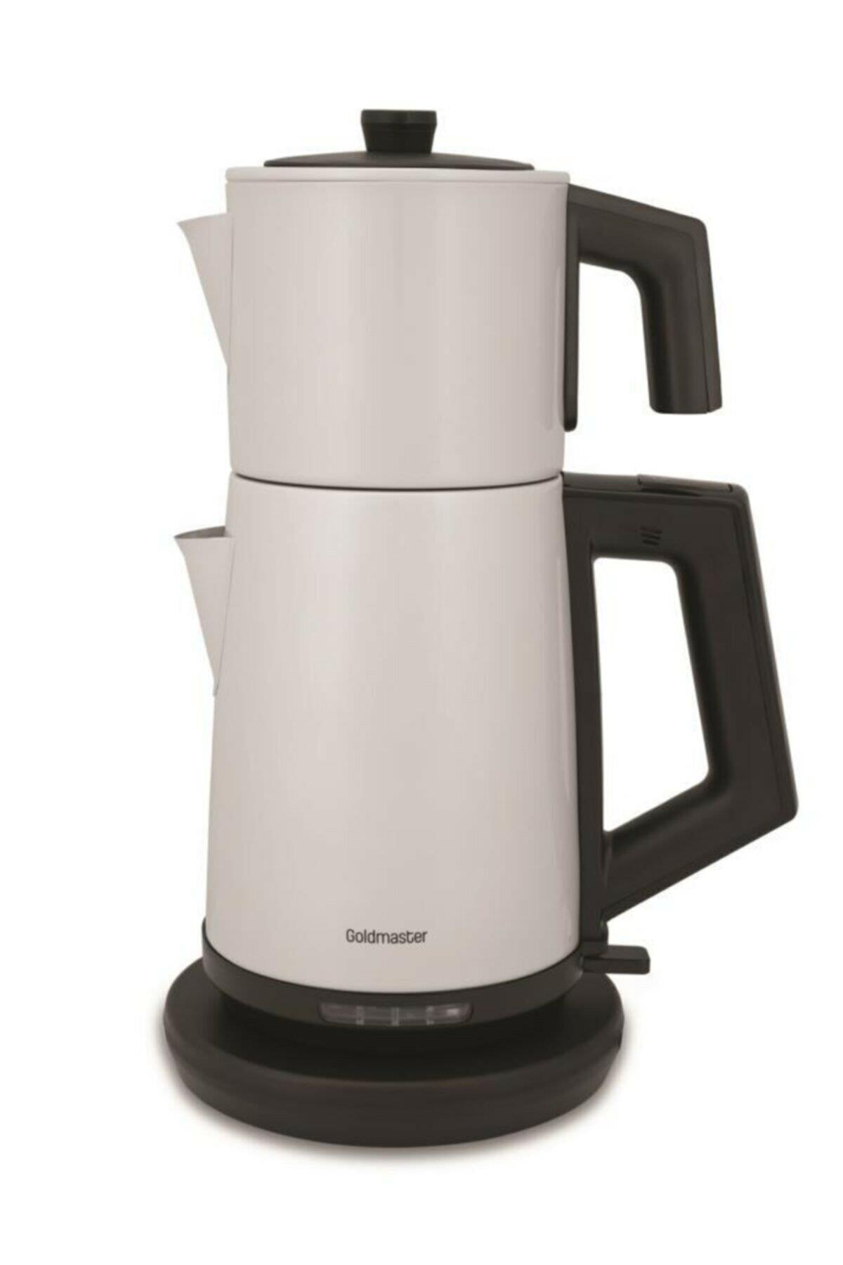 GOLDMASTER DORE BY-5322 ÇAY MAKİNESİ İNCİ BEYAZ