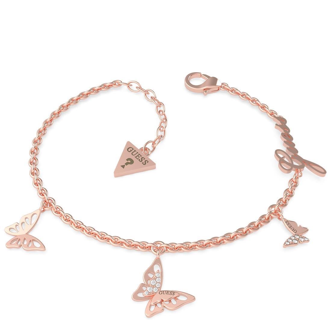 Guess JGUUBB70114S Kelebek Kadın Bileklik