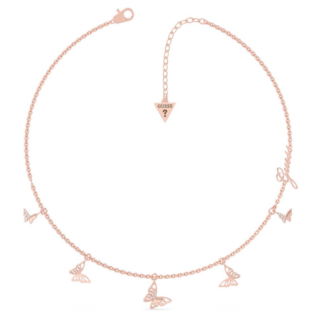 Guess JGUUBN70082 Kelebek Kadın Kolye