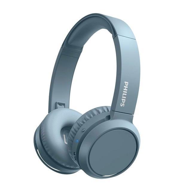 Philips TAH4205 Kablosuz Kulak Üstü Kulaklık (Mikrofonlu) Mavi - 29 saat- Mavi