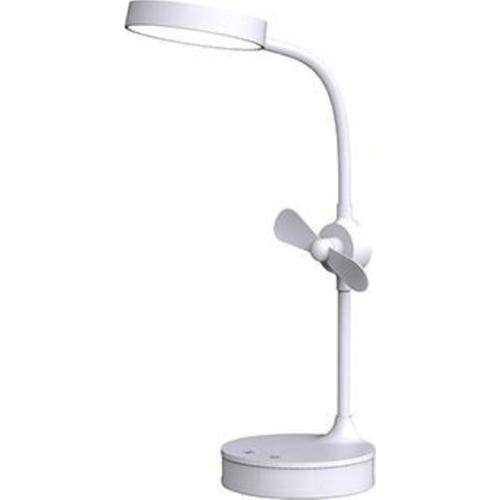 S-link SL-8740 Masa Üstü Ledli Fanlı - Aynalı Makyaj ve Okuma Lambası