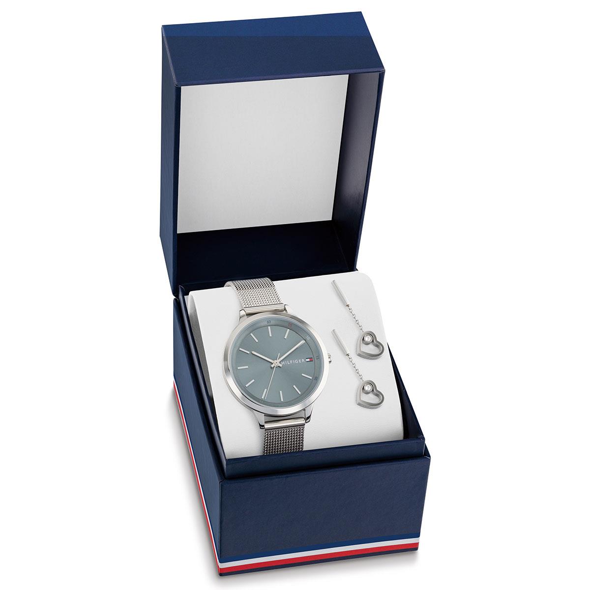 Tommy Hilfiger TH2770157 Kadın Kol Saati Ve Küpe Seti 7613272536882