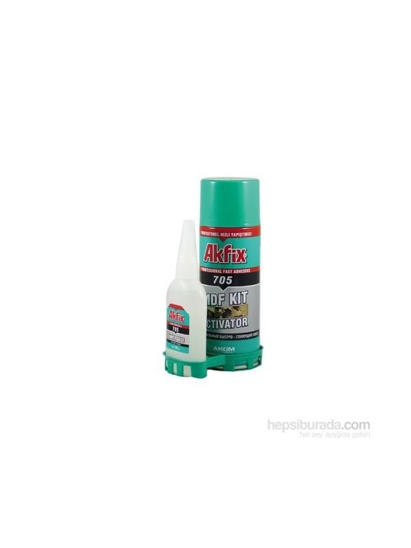 Akfix 705 Mdf Kit Hızlı Yapıştırıcı 400Ml + 100Gr