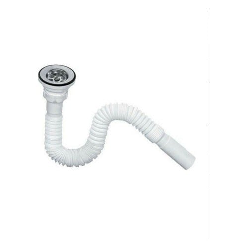 Elitra Körüklü Lavabo Sifonu Lavabo Gider Borusu 375 -750 mm