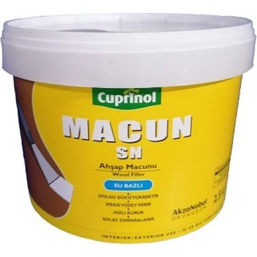 Marshall Cuprınol Sn Tüp Ahşap Macunu 2,5 Lt