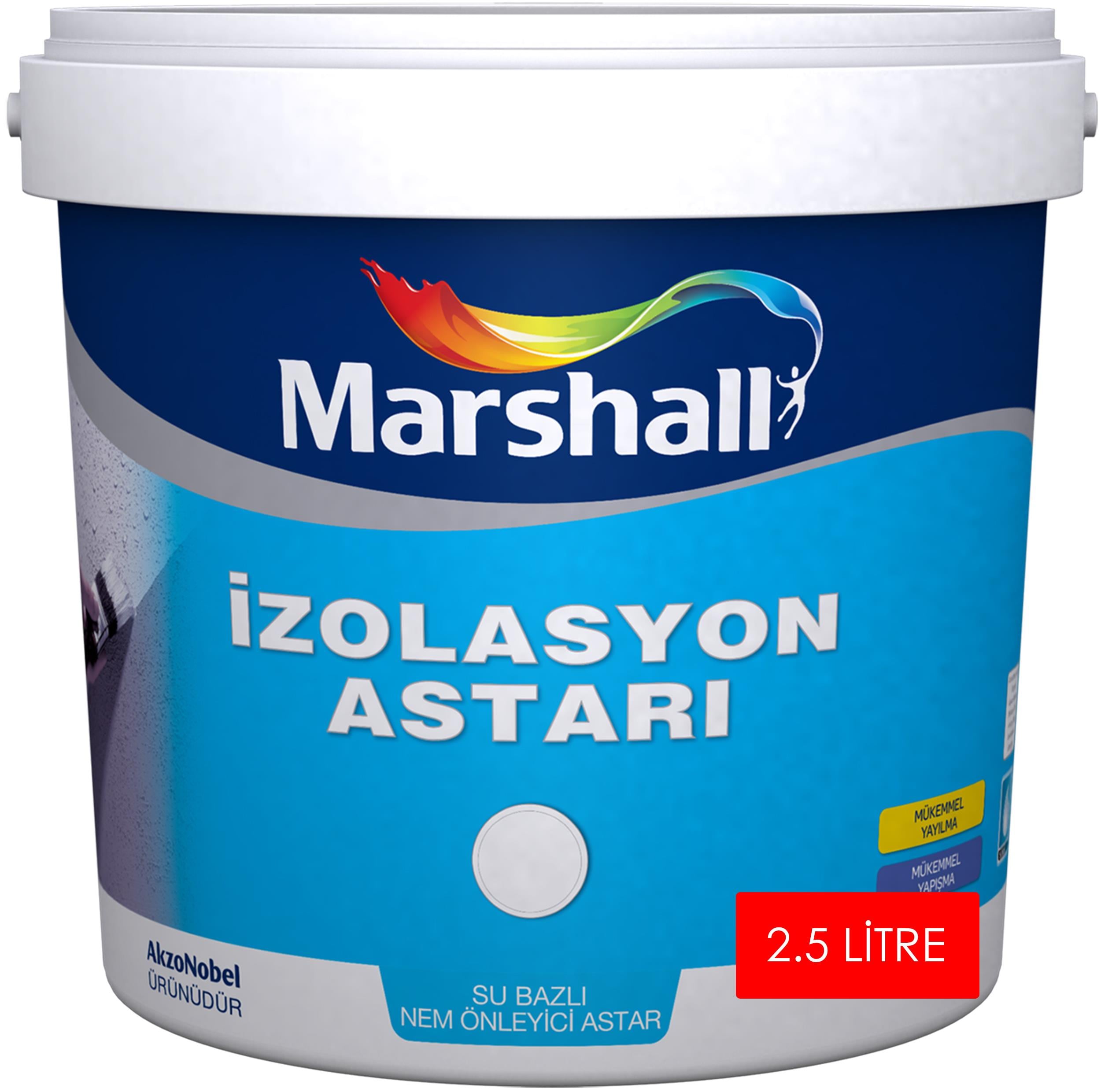MARSHALL NEM ÖNLEYİCİ İZOLASYON ASTARI 2.5 LT