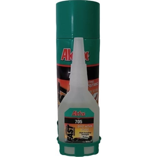 Akfix Hızlı Yapıştırıcı 400+100 ml Genel Amaçlı (Mdf Kit) 705