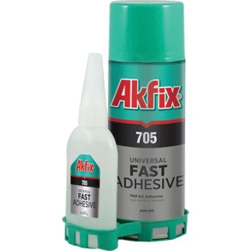 Çok Amaçlı Hızlı Yapıştırıcı Seti 705 200 Ml./50 Gr. Akfix