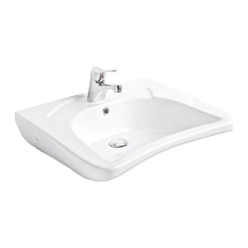 GÜRAL VİT ANTİ-BAKTERİYEL YÜZEYLİ BEDENSEL ENGELLİ LAVABOSU (50*60)