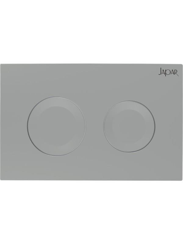 JAPAR PULSE MAT KROM ÇİFT KADEMELİ GÖMME REZERVUAR KUMANDA PANELİ 500148 PLASTİK