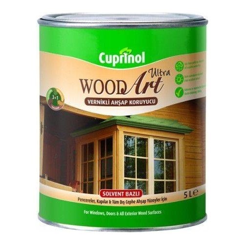 Marshall Cuprınol Woodart Ultra Vernıklı Ceviz 0.75LT Ahşap Bakım Ürünü