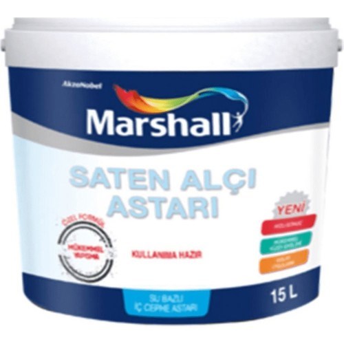 Marshall Saten Alçı Astarı 4 Lt Ücretsiz Kargo