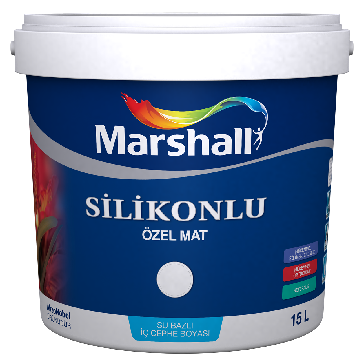MARSHALL SİLİKONLU ÖZEL MAT 2,5 LT 3-3.5 KG İÇ CEPHE BOYALARI