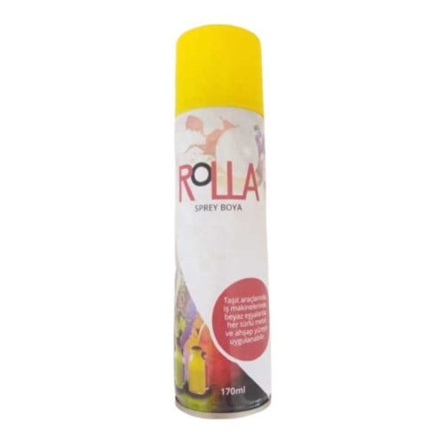 Rolla Sarı Sprey Boya 170 ml