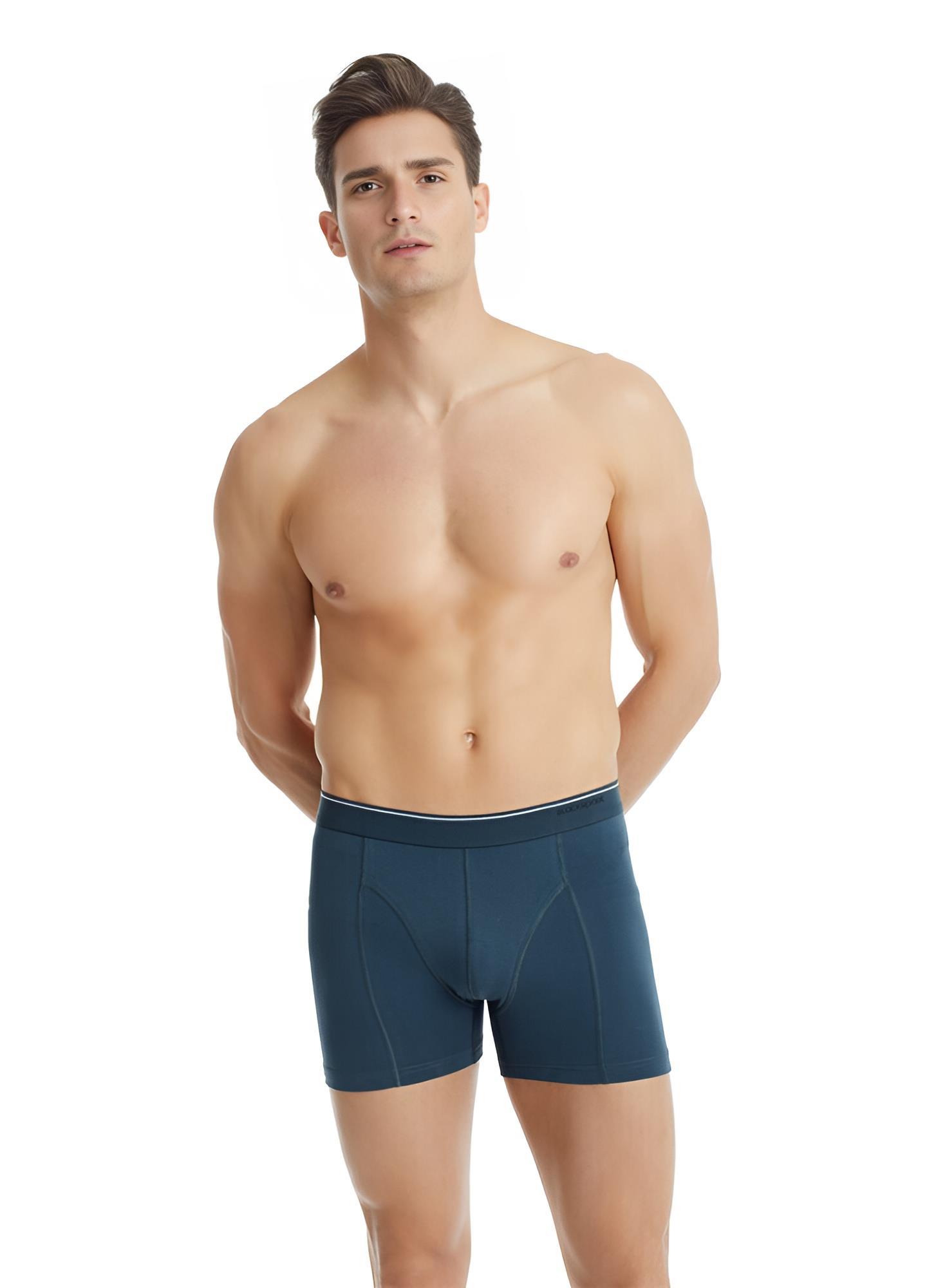 Blackspade Erkek Boxer Pamuklu 3lü Paket 9673