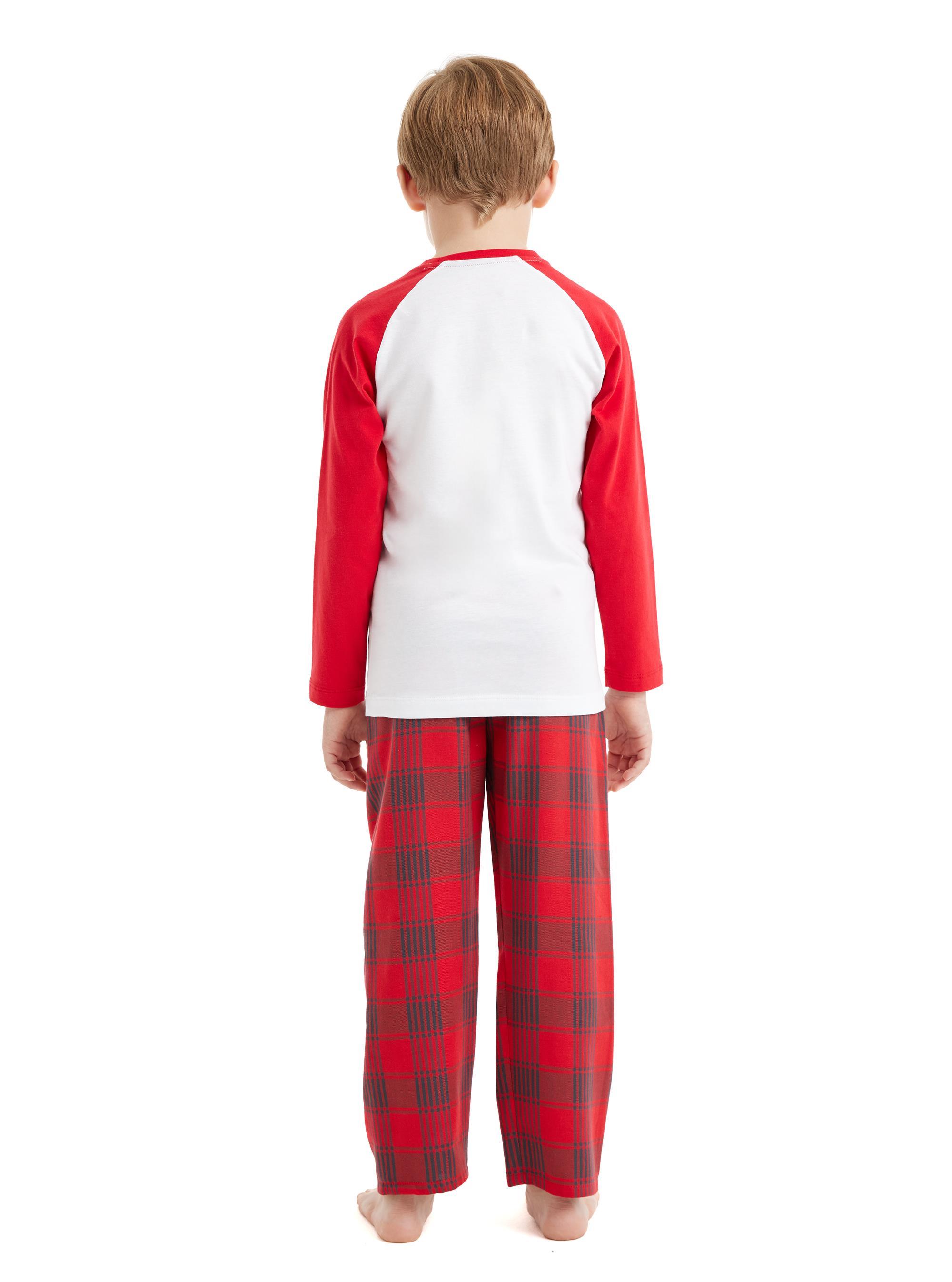 Blackspade Erkek Çocuk Beyaz Pijama Takımı 40561