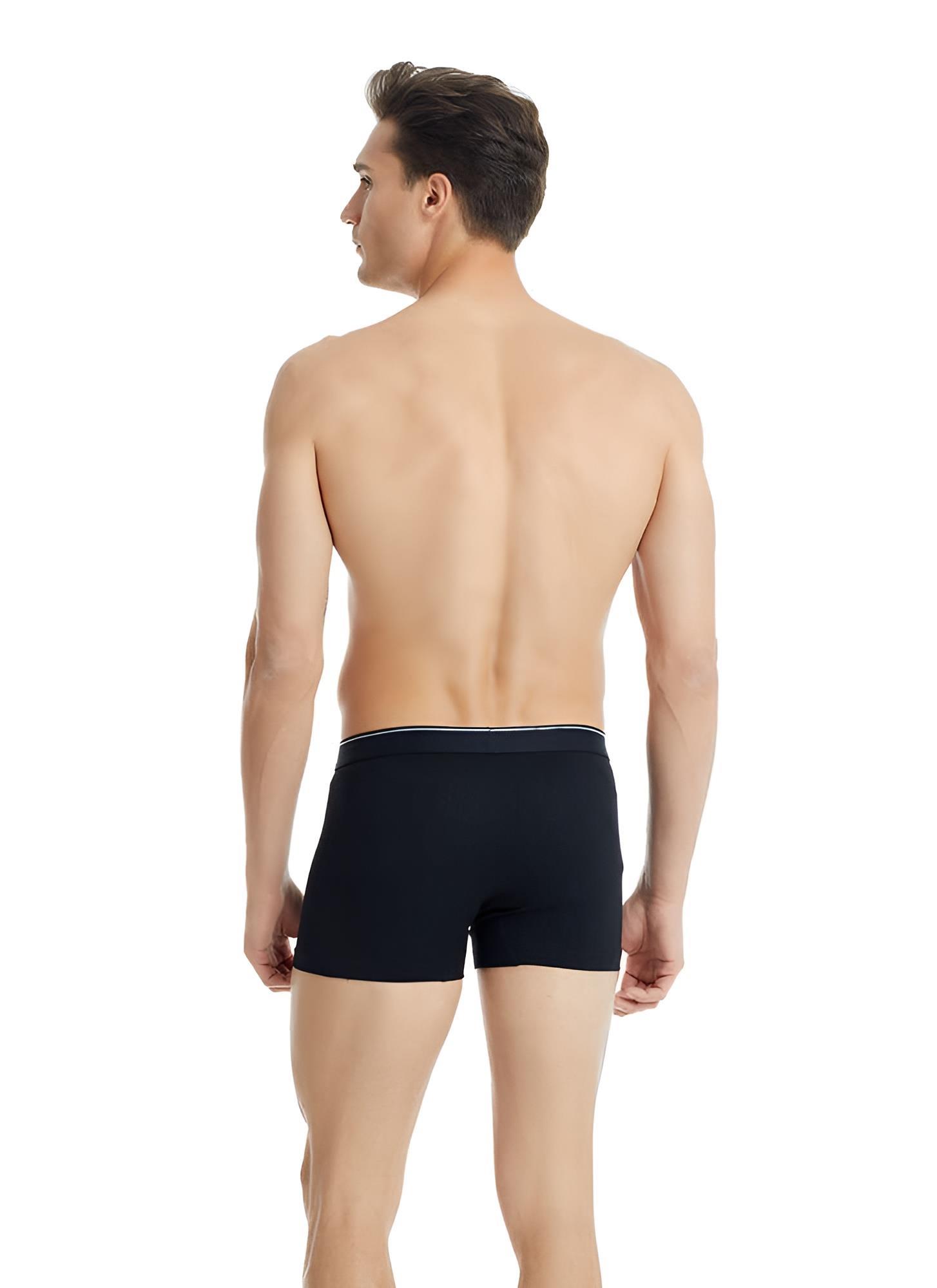 Blackspade Erkek Siyah Boxer Pamuklu 3lü Paket 9670