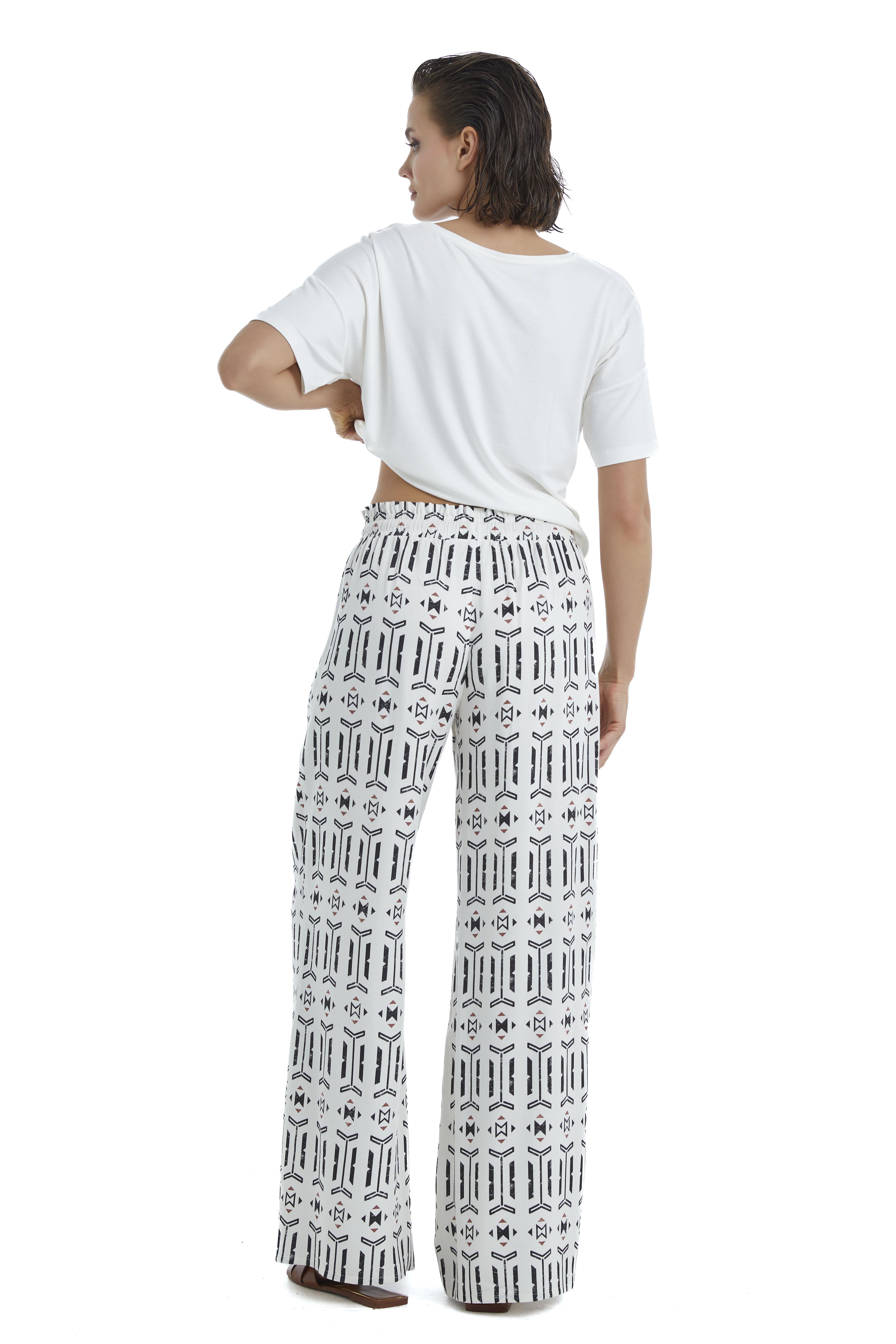 Blackspade Kadın Beyaz Pantolon 51389 