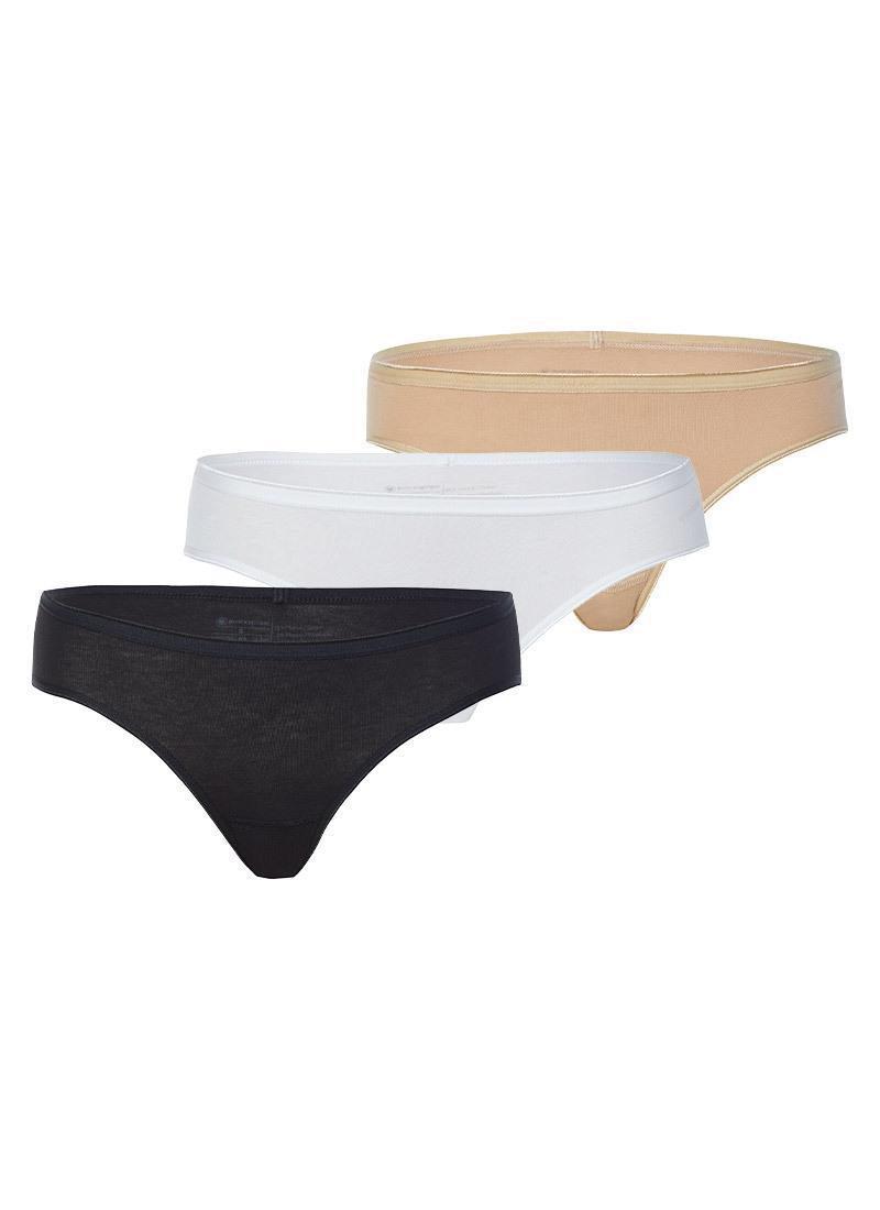 Blackspade Kadın Slip Külot 3lü Paket Essential 1575