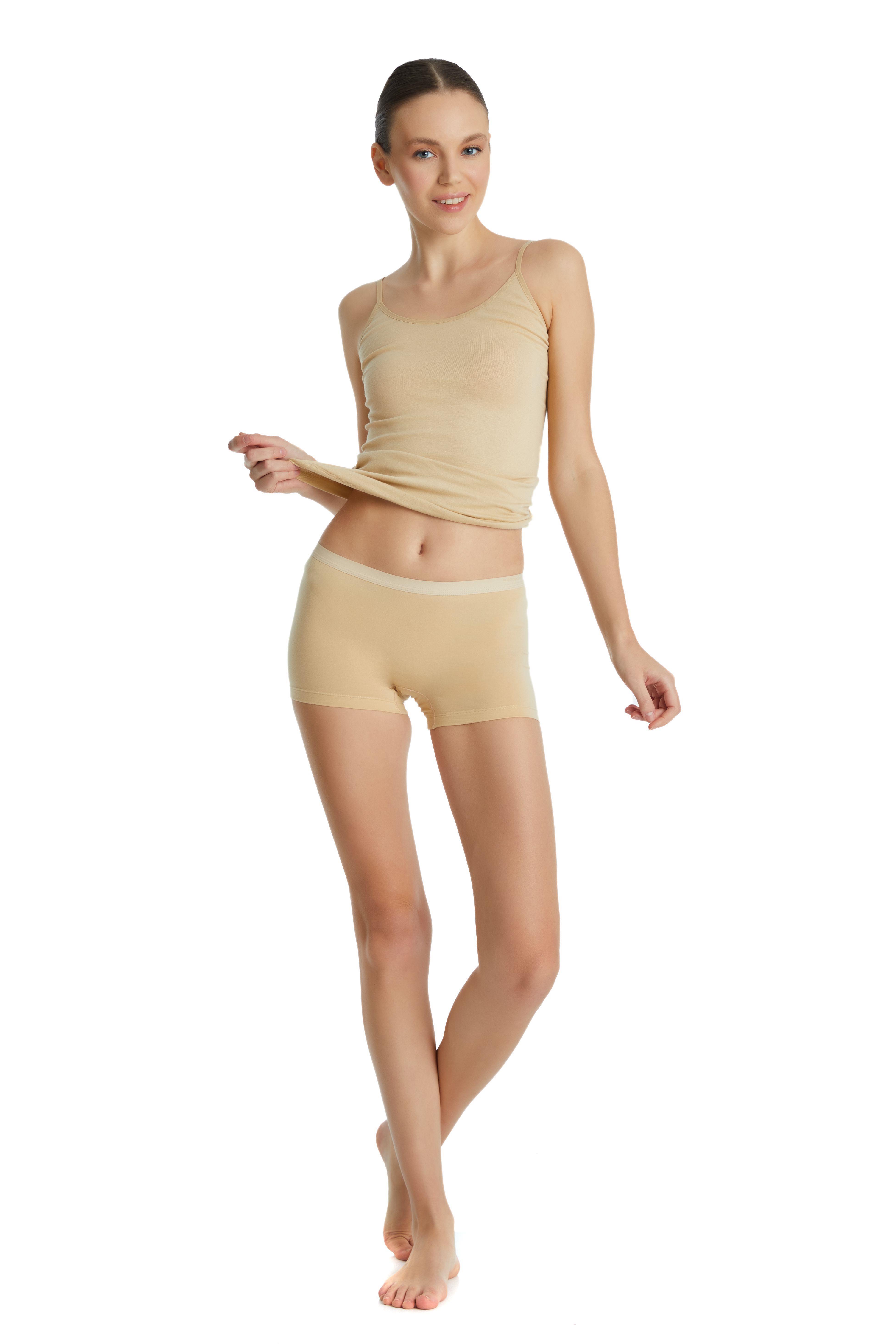 Blackspade Kadın Ten Boxer Essential 1301