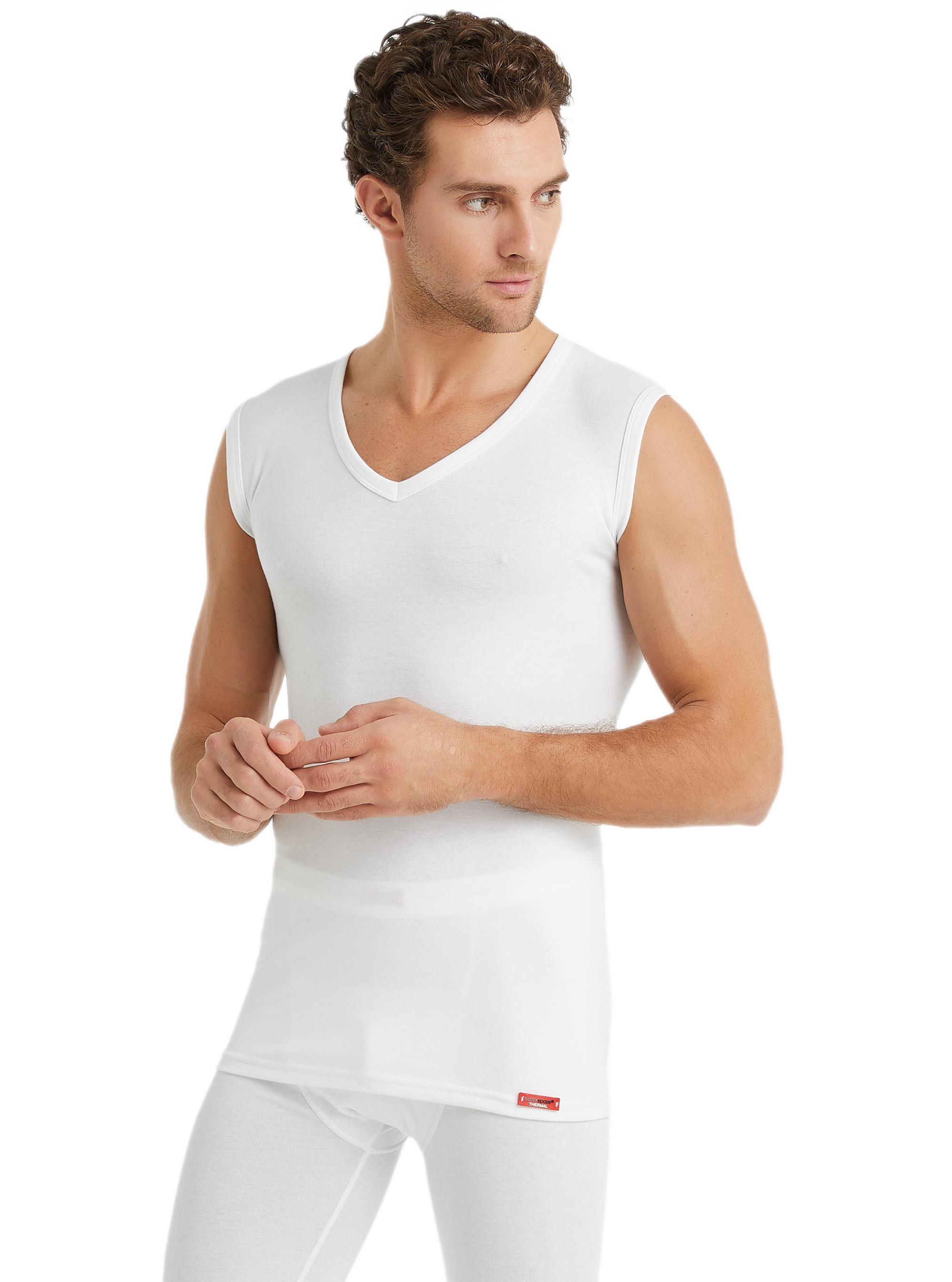 Blackspade Unisex Beyaz Termal Atlet 2. Seviye 9243