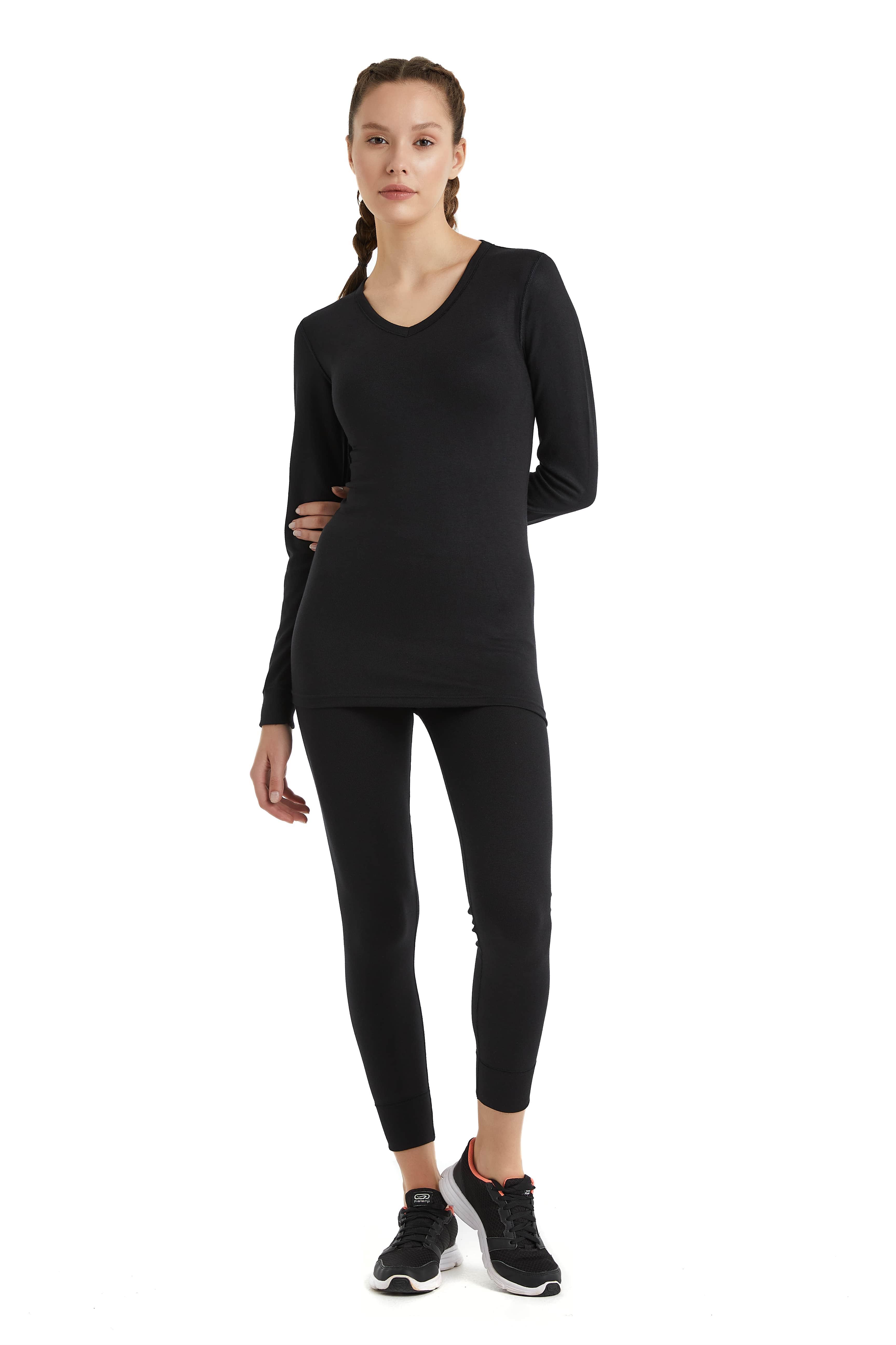 Blackspade Unisex Siyah Termal Üst İçlik 2. Seviye 1257