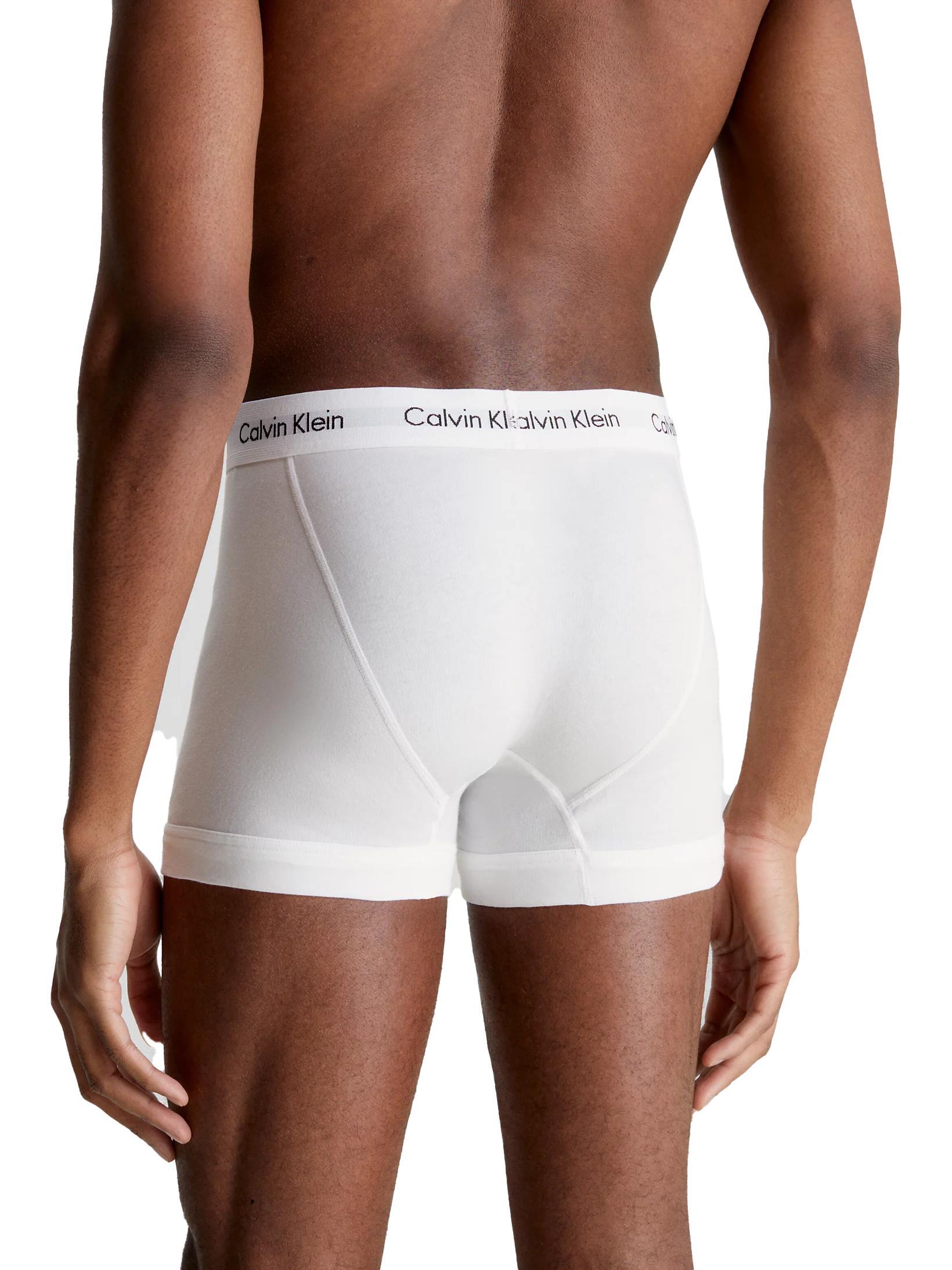 Calvin Klein 3P Trunk Erkek Beyaz 3lü Boxer