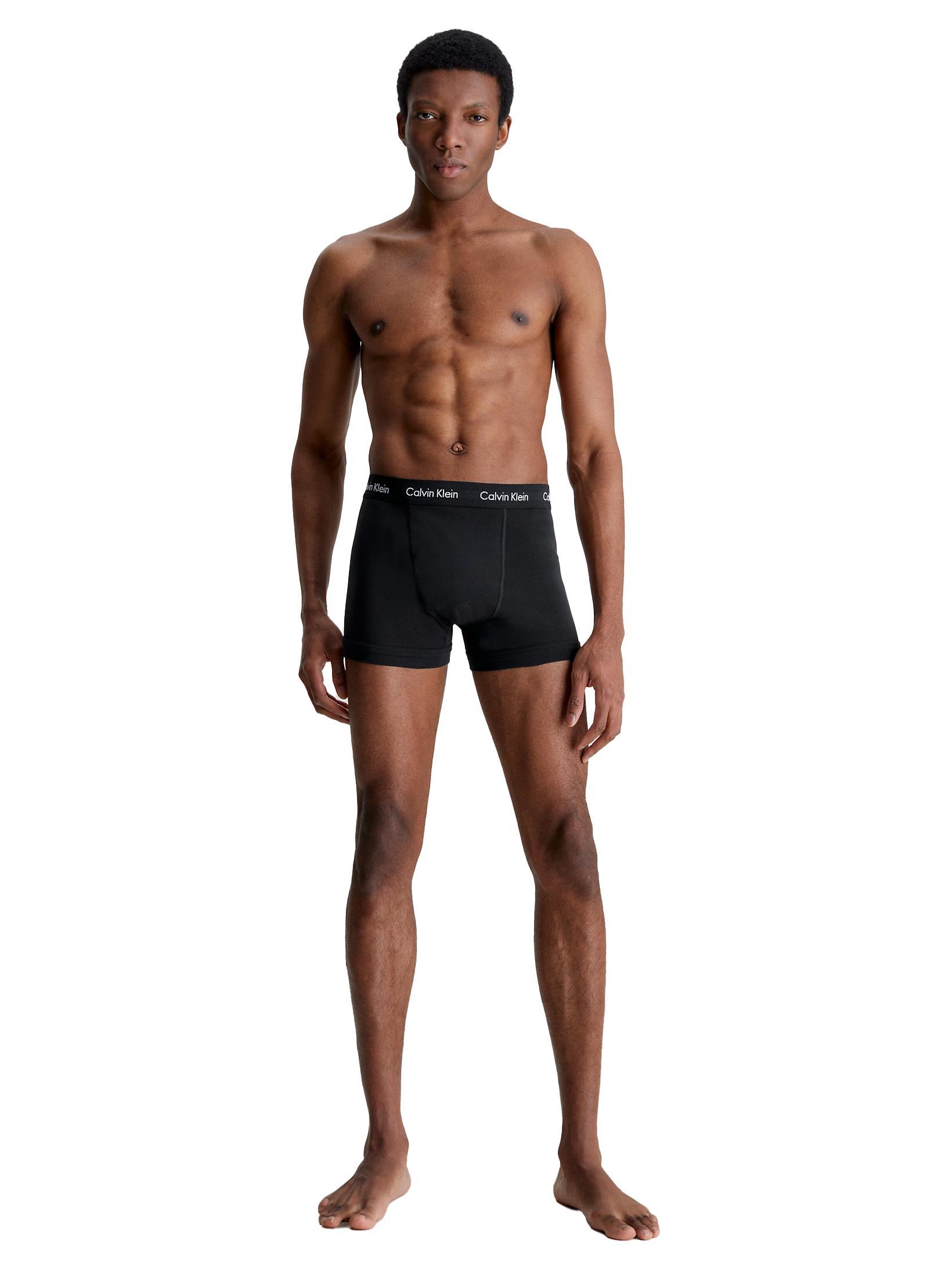 Calvin Klein 3P Trunk Erkek Siyah 3lü Boxer