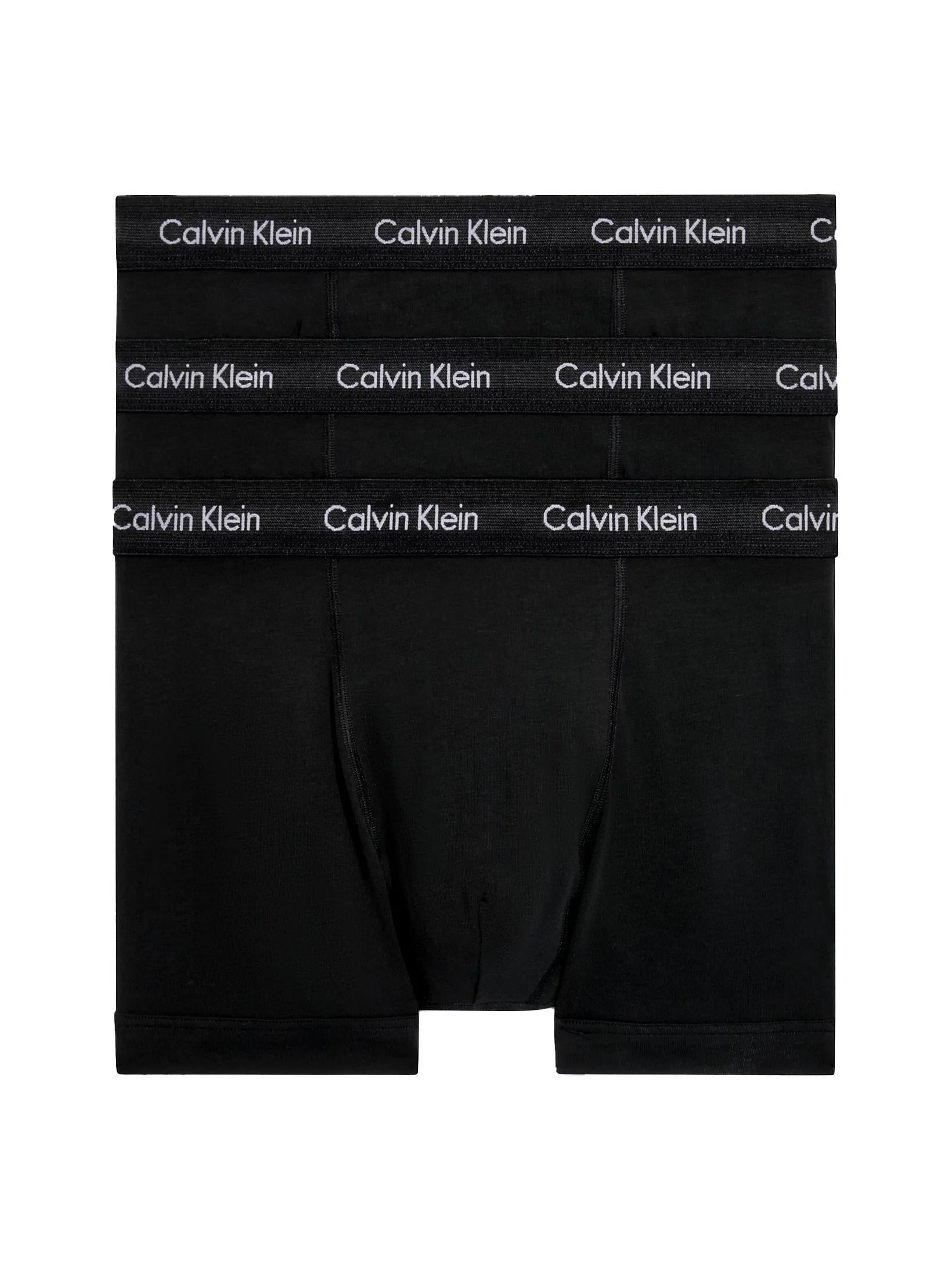 Calvin Klein 3P Trunk Erkek Siyah 3lü Boxer
