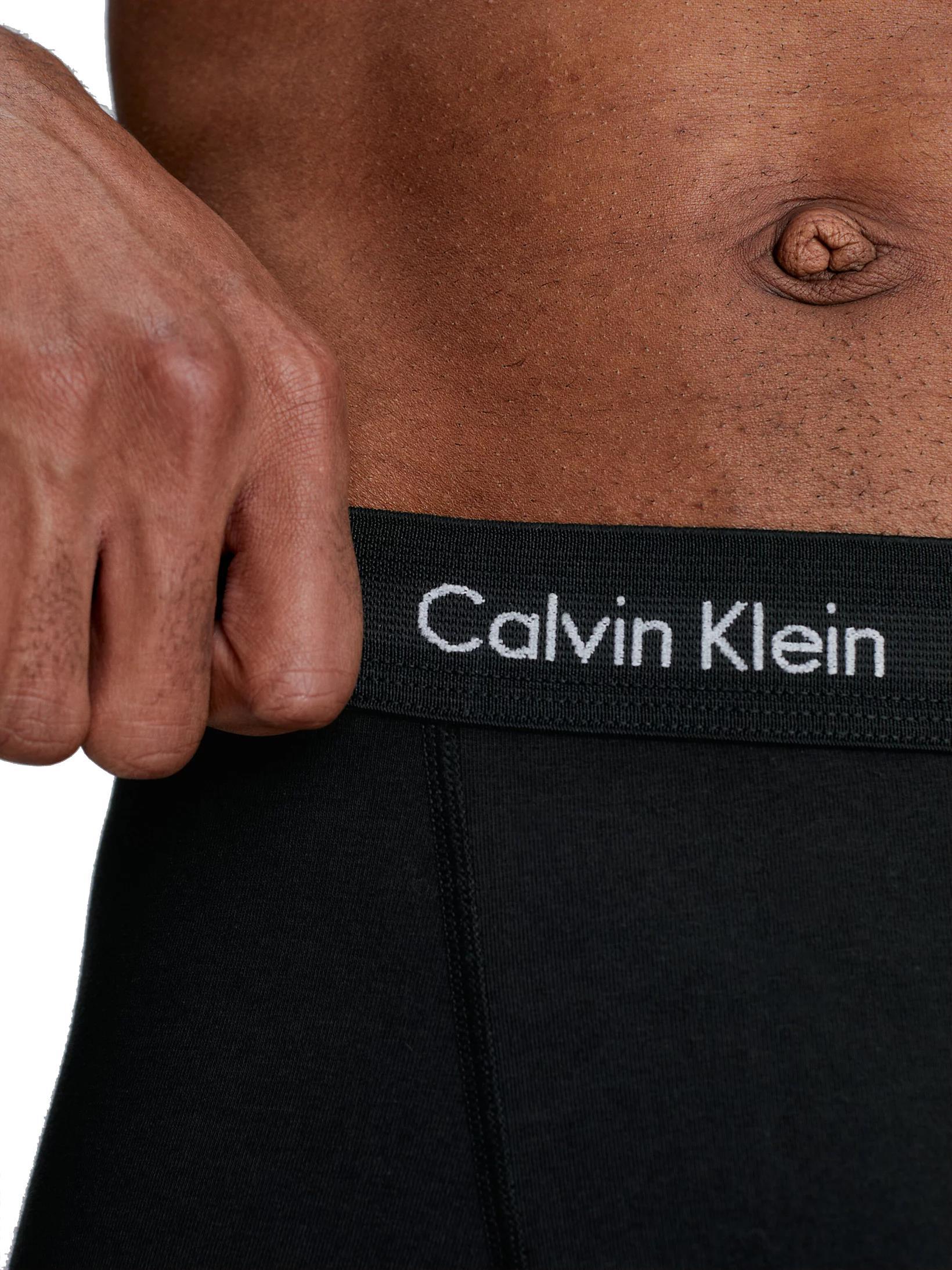 Calvin Klein 3P Trunk Erkek Siyah 3lü Boxer