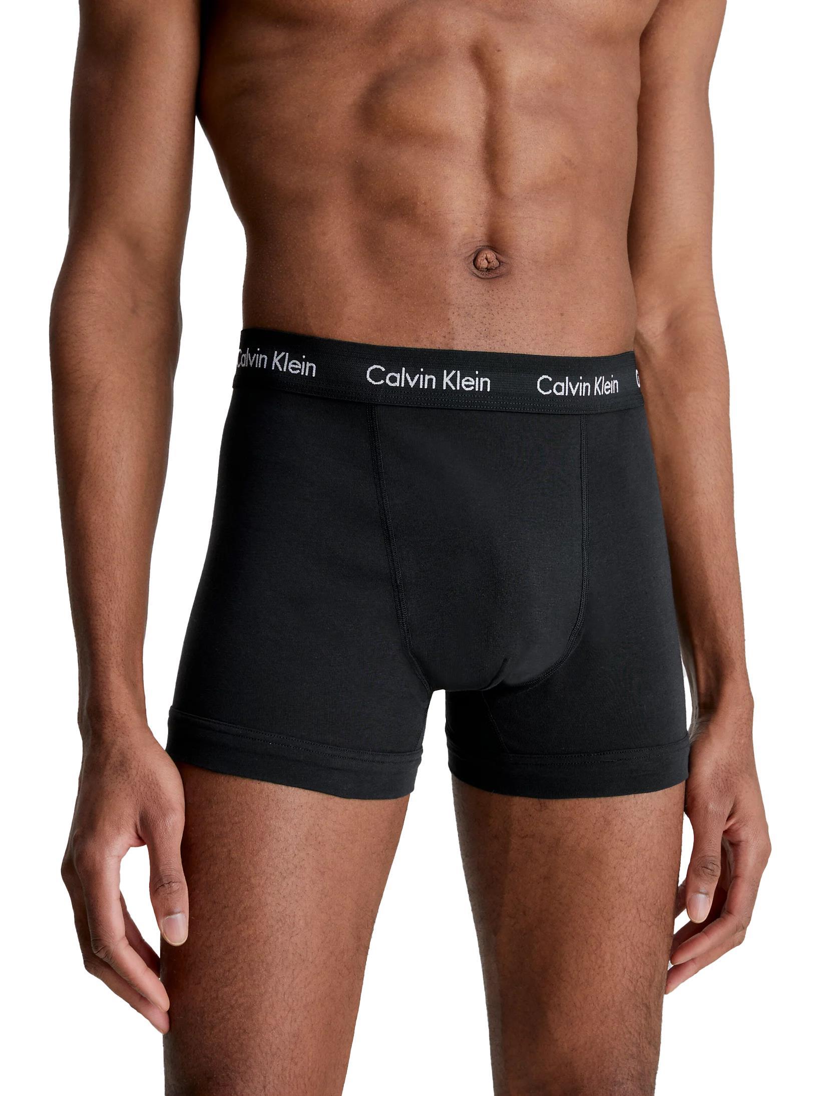 Calvin Klein 3P Trunk Erkek Siyah 3lü Boxer