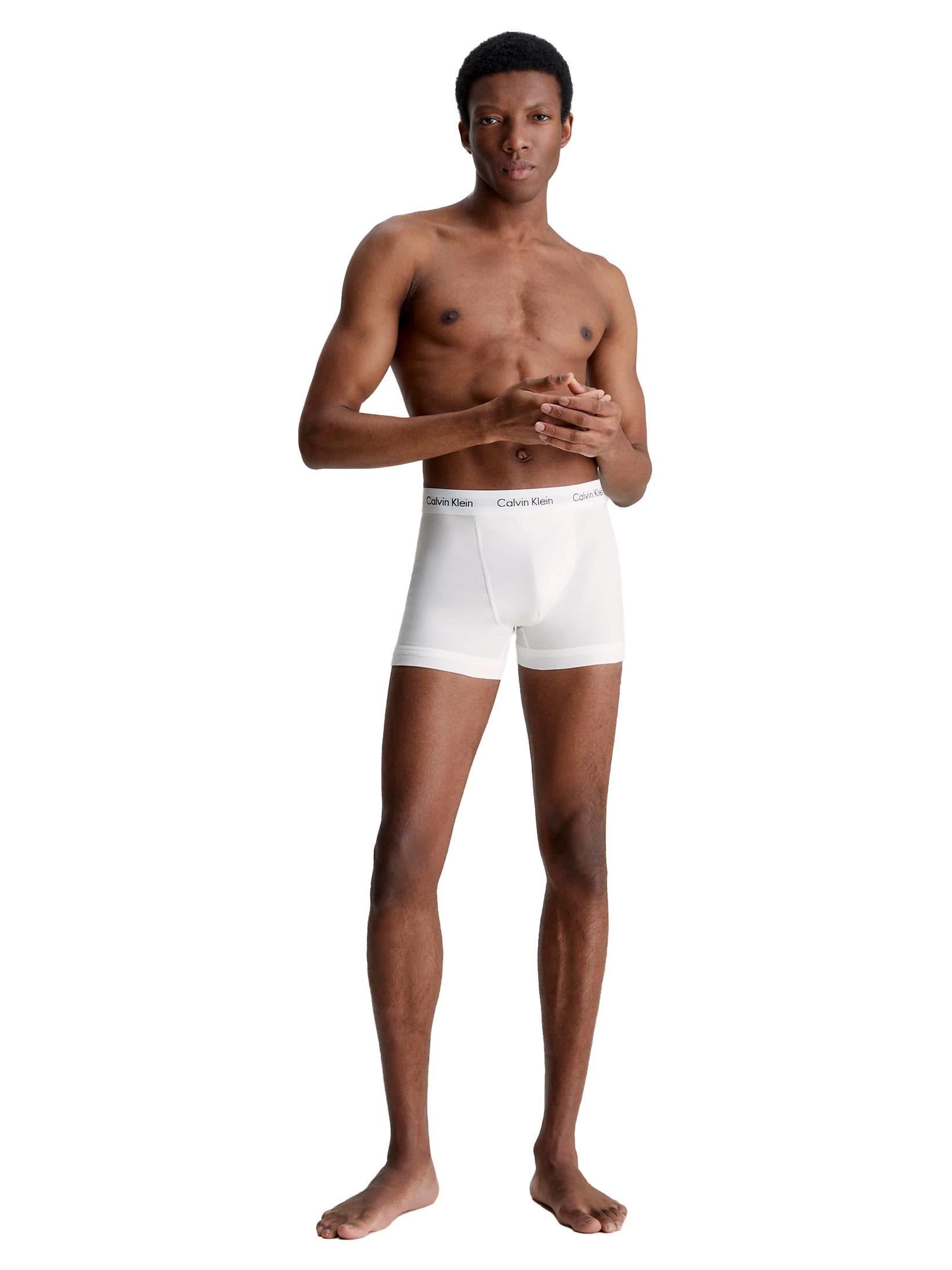 Calvin Klein 3P Trunk Erkek Beyaz 3lü Boxer