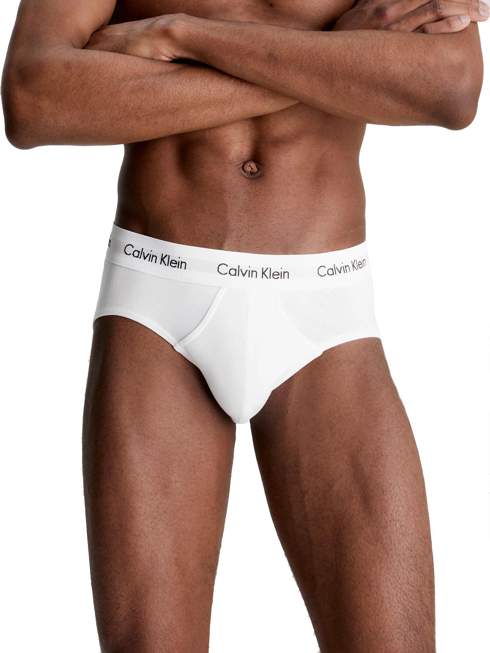 Calvin Klein Erkek Beyaz 3Lü Slip