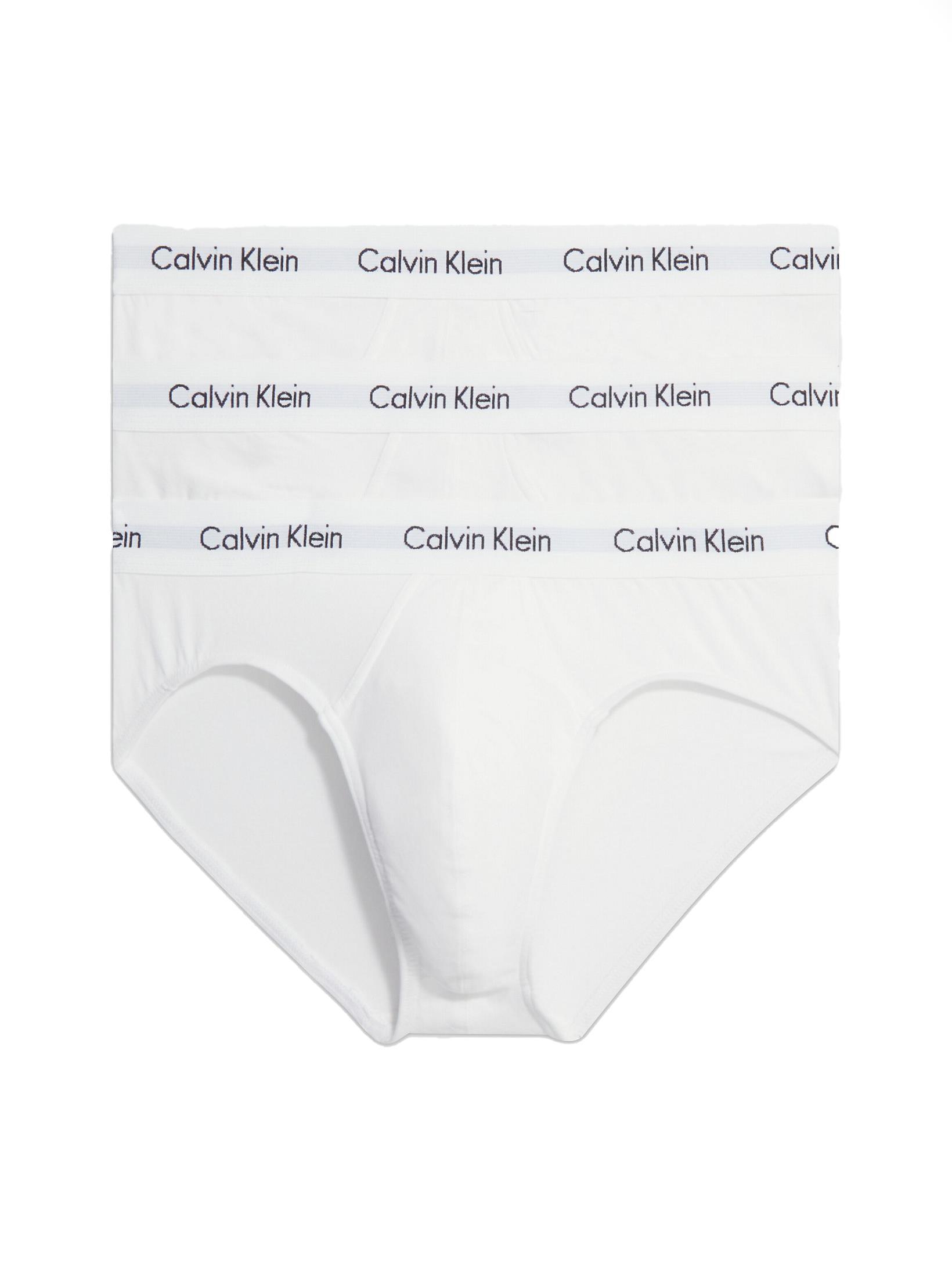 Calvin Klein Erkek Beyaz 3Lü Slip