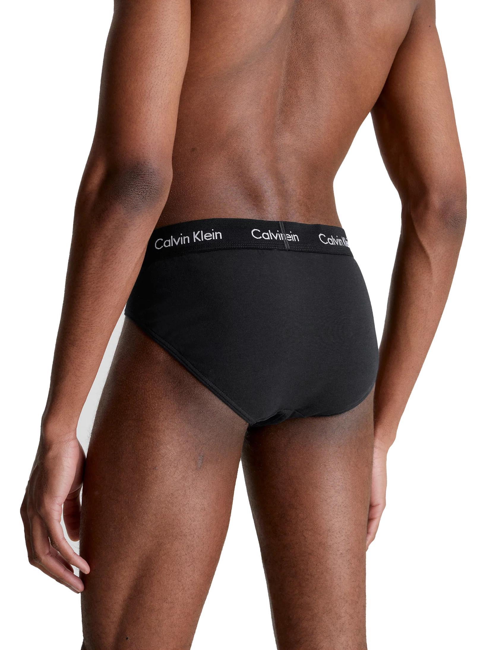 Calvin Klein Erkek 3Lü Siyah Slip