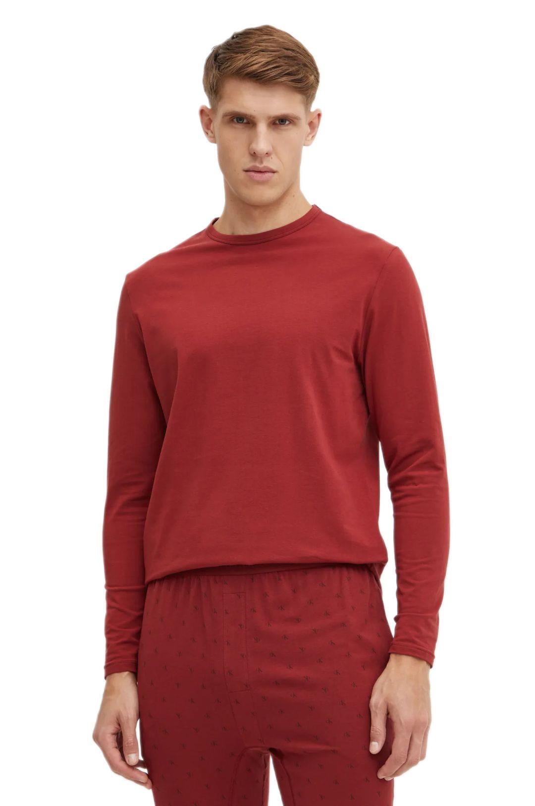 Calvin Klein Erkek Kırmızı Pijama Takımı 000NM2846E