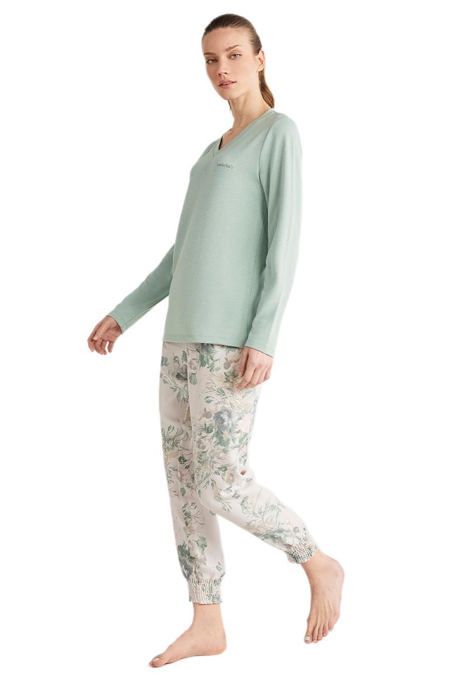Catherines Kadın Yeşil Pijama Takım 2600 