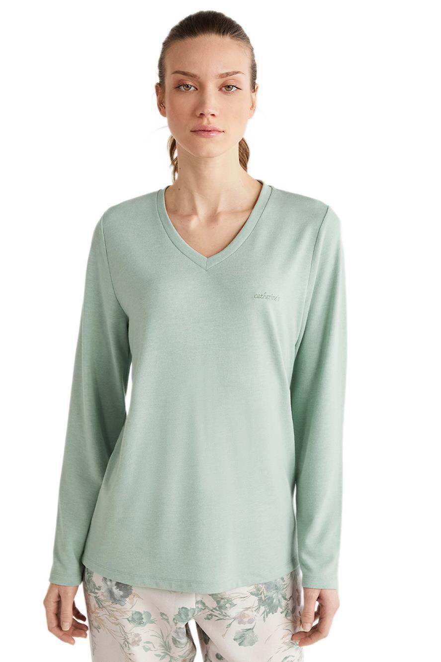 Catherines Kadın Yeşil Pijama Takım 2600 