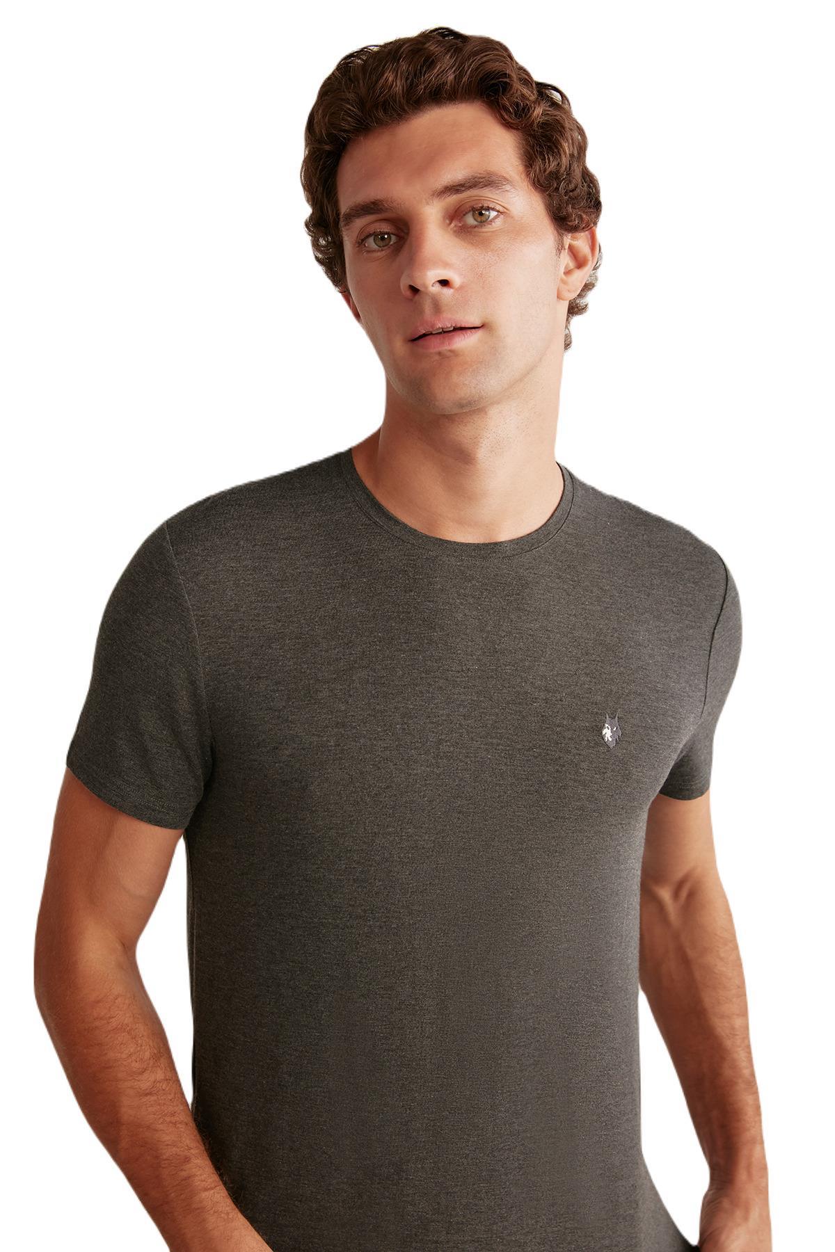 First Touch Erkek Antrasit Pijama Takımı 409