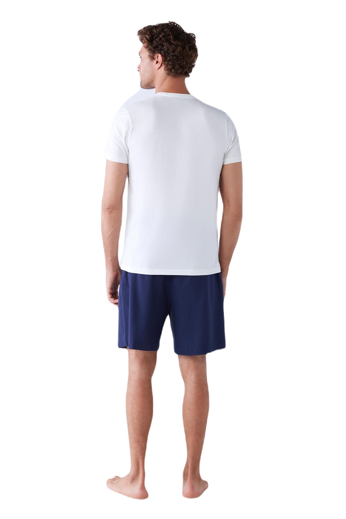 First Touch Erkek Beyaz T-Shirt