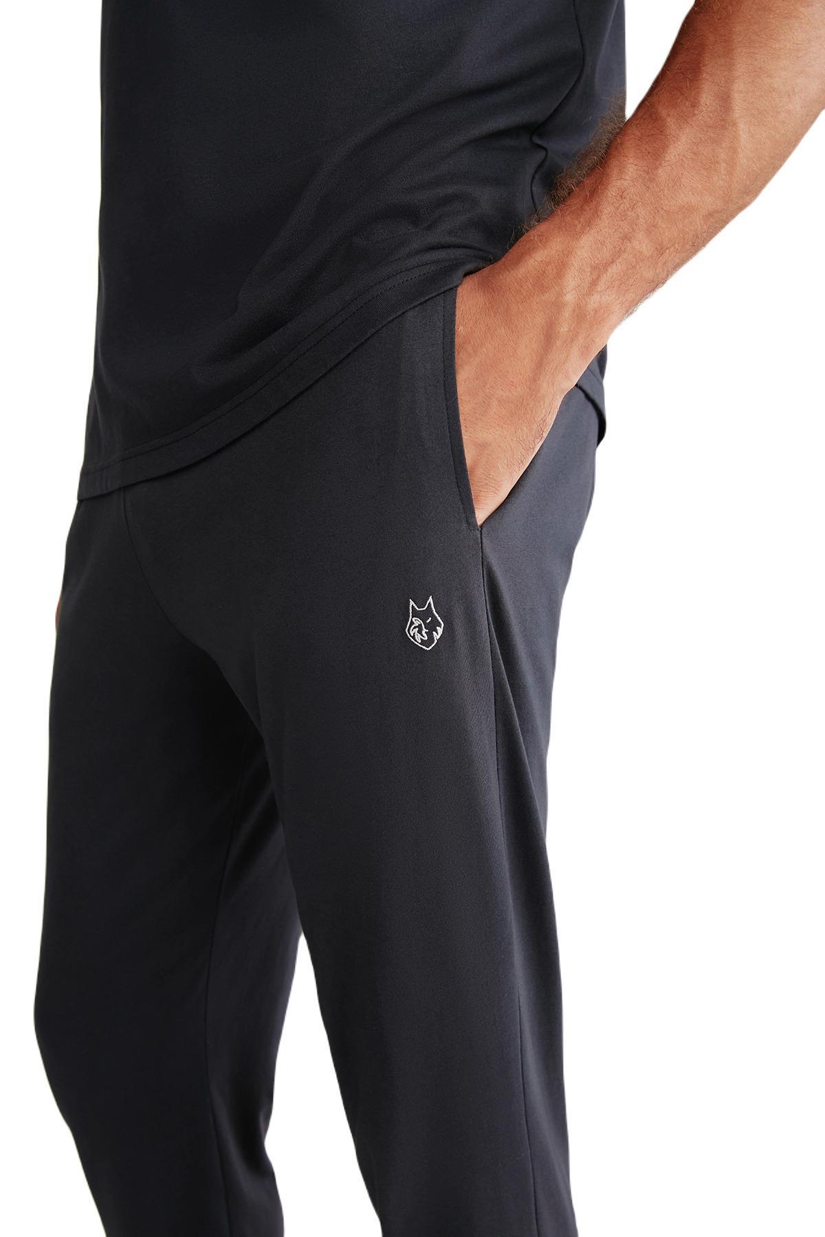 First Touch Erkek Lacivert Pijama Takımı 401