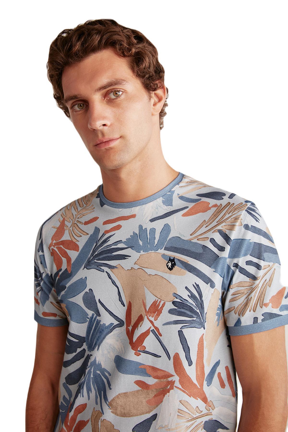 First Touch Erkek Mavi Şort Takım 413