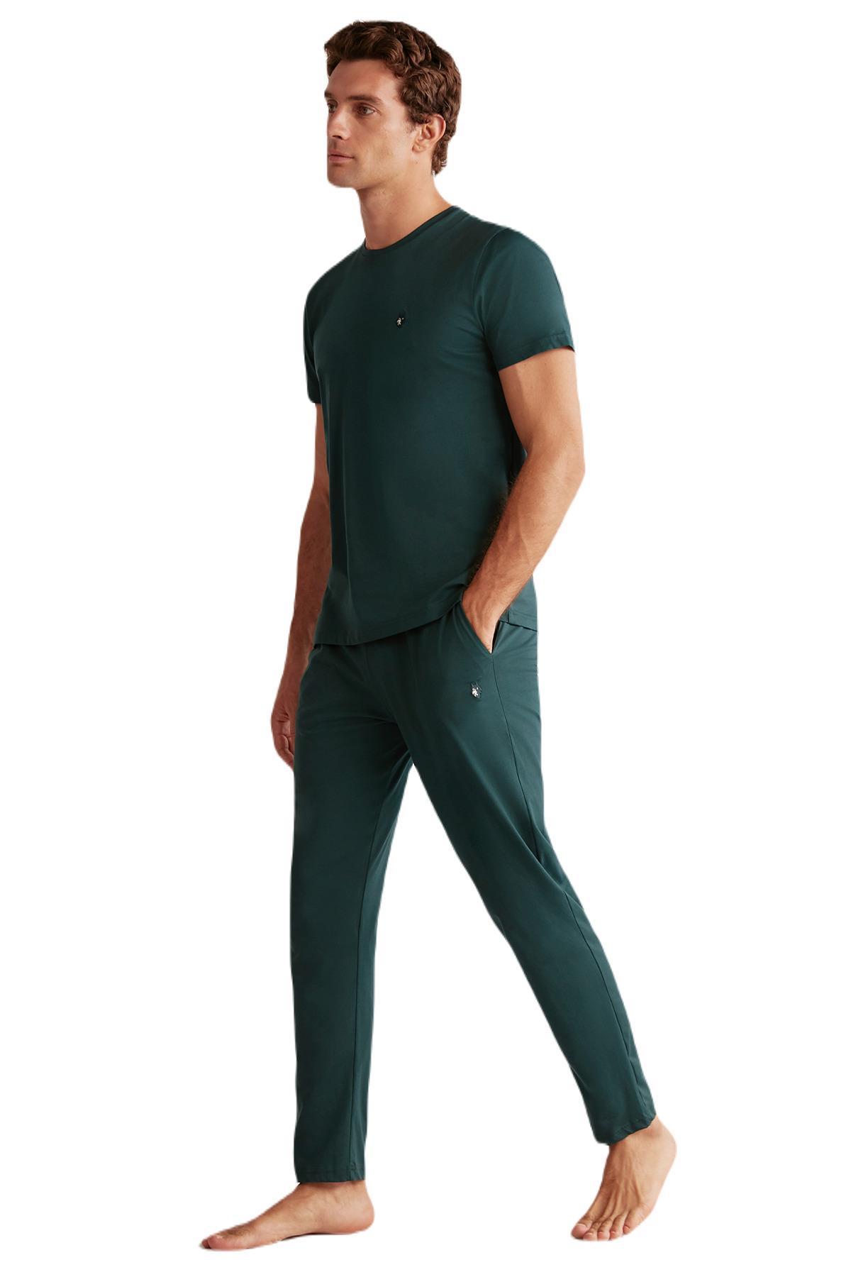 First Touch Erkek Yeşil Pijama Takım 402